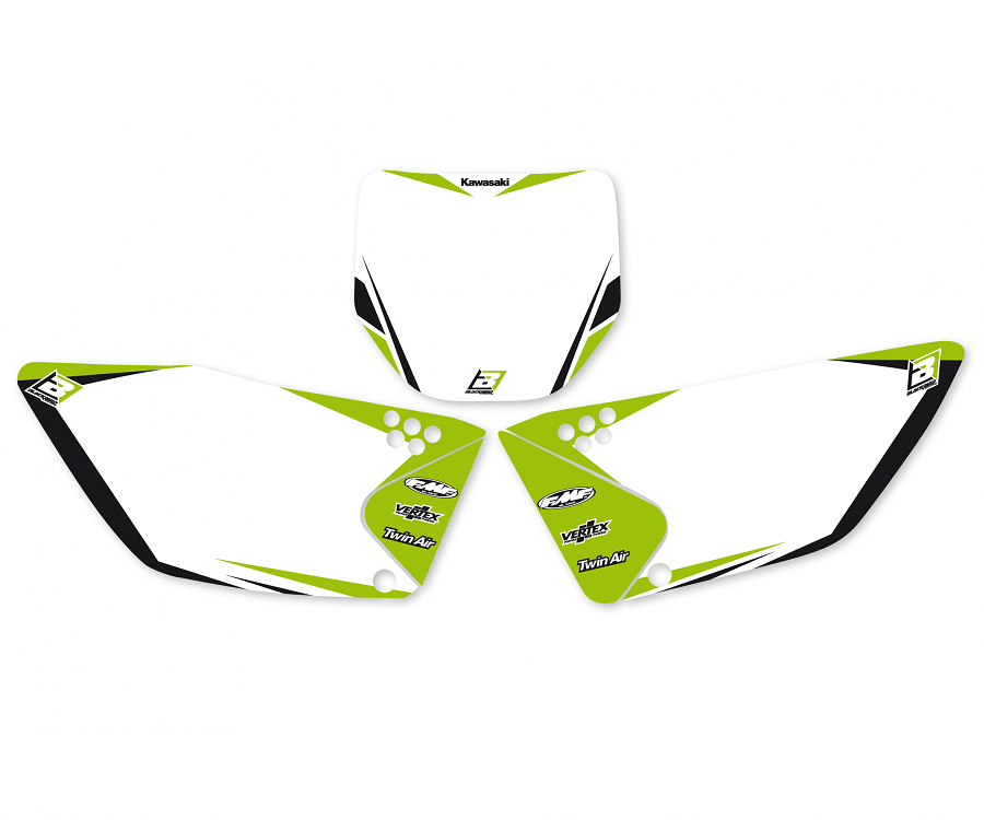 Kit adesivi universali per motocross ed enduro - Gervasi Cross