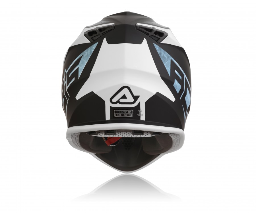 CASCO MODULARE ACERBIS SULBY BIANCO LUCIDO - EASY MOTORS MILANO