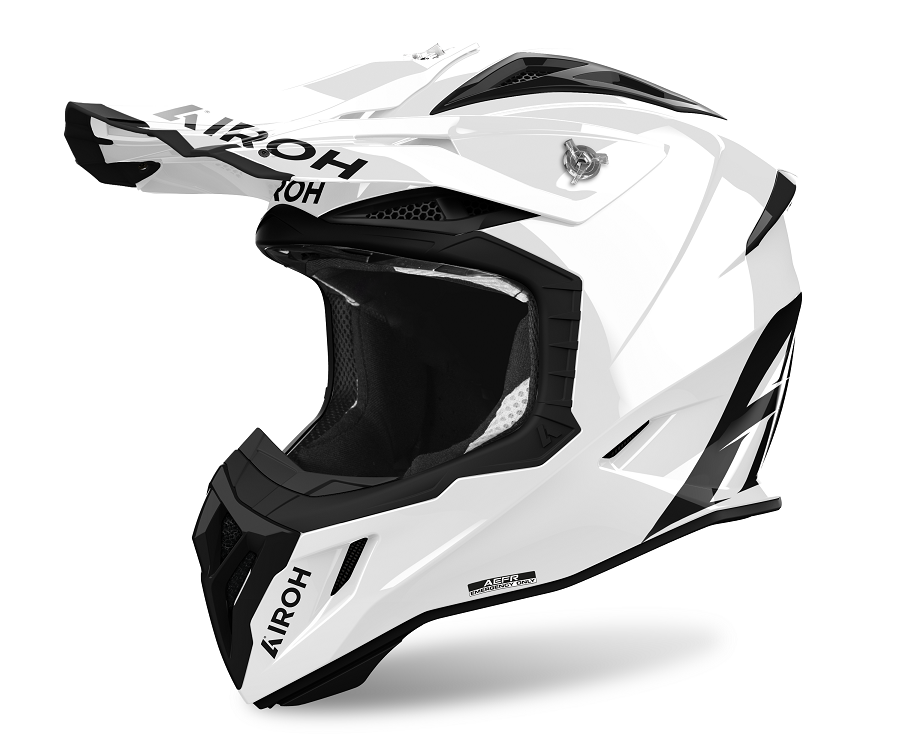 Casco Moto Cross Enduro O'neal 5 Series TRACE Nero Giallo Fluo - T