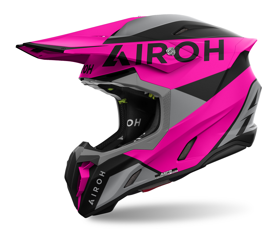 Casco moto Cross Enduro Airoh Twist Freedom Giallo Vendita Online