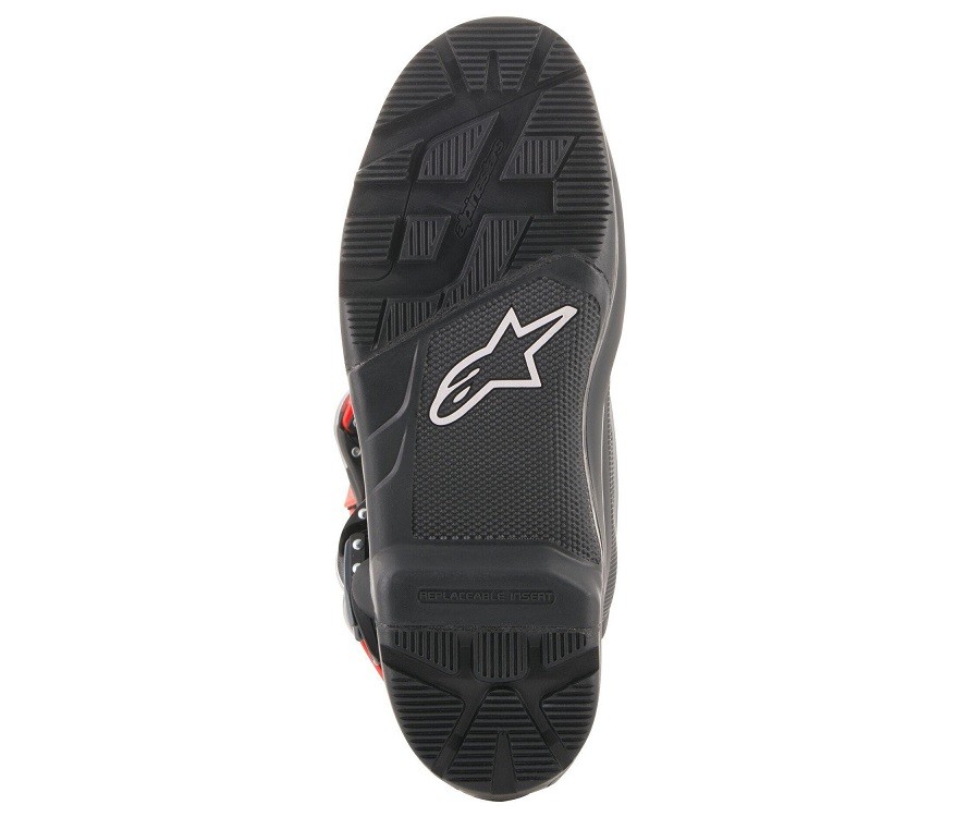 Alpinestars Tech 7 Enduro Nero Argento Military Verde Stivali