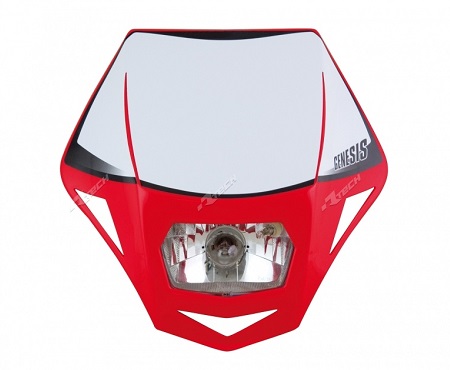 Mascherina portafaro Racetech V-FACE LED