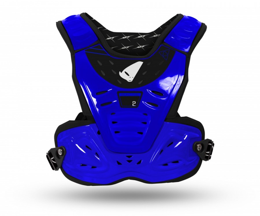 Pettorina Motocross Reactor Chest Protector giallo fluo - Ufo Plast