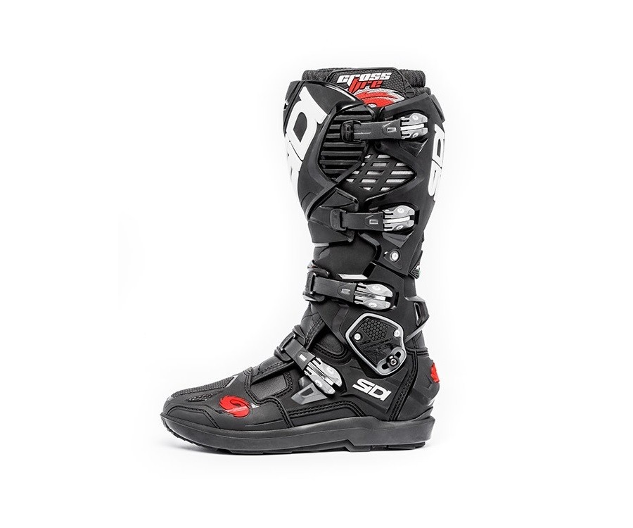 Silipigni Motors - SIDI CROSSFIRE 3 SRS Grigio Rosso Nero Stivali